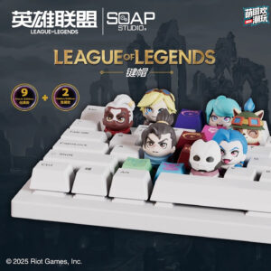 Soap Studio League of Legends Lol Keycap Blind Box Trendy Gaming Peripheral Desktop Decoration Male Figurine Gift