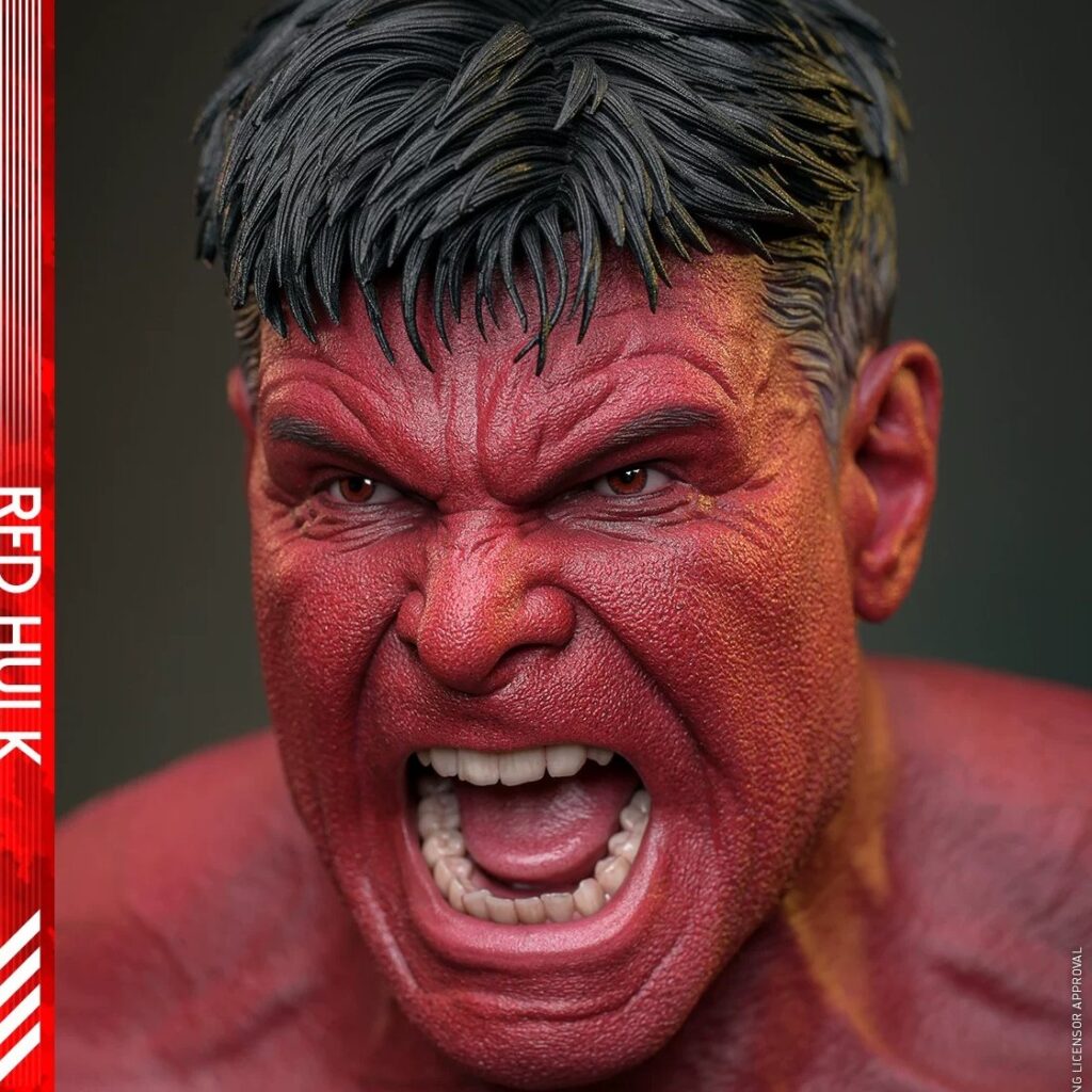In Stock Hottoys Ht 1/6 Mms797 Captain America 4 Red Hulk