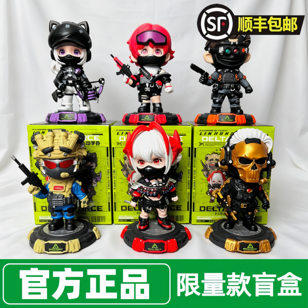 Batman Blind Box Arkham Knight Dc Co-Branded Joker Peripheral Figurine Model Ornament Boy's Birthday Gift