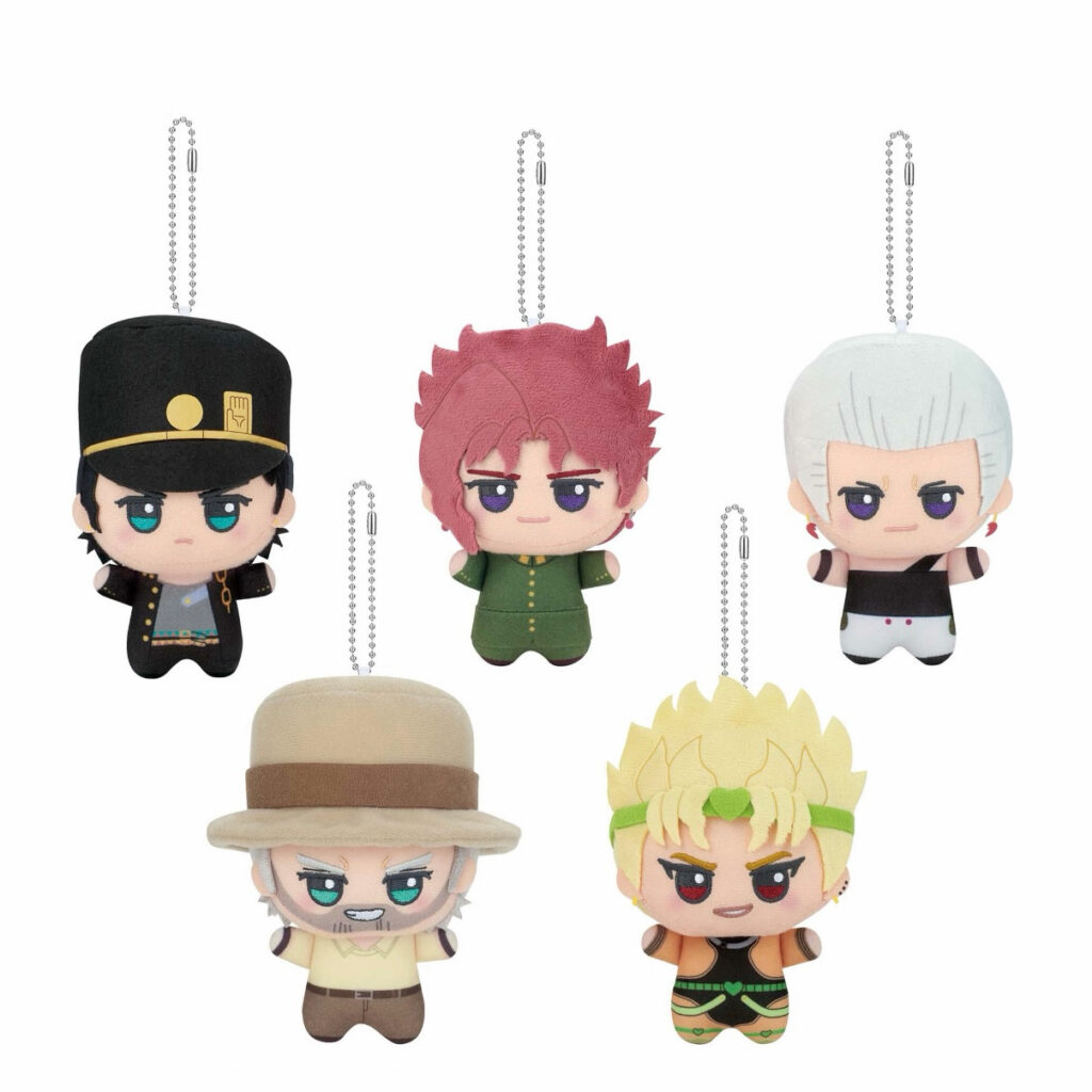 Jojo's Bizarre Adventure Stardust Crusaders Dio Jotaro Q-Version Nunu Plush Pendant Small Toy Gift
