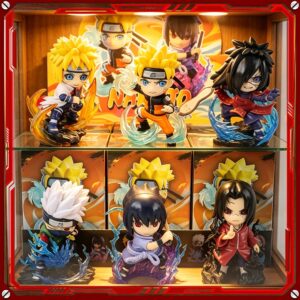 New Naruto Anime Merchandise Ultimate Battle Series Trendy Blind Box Cute Desktop Figurine Decoration