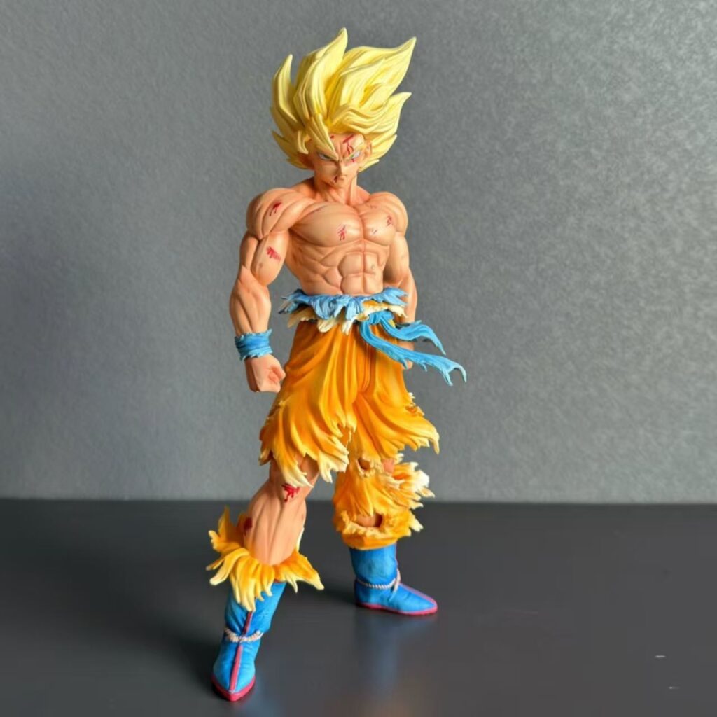 Dragon Ball Figure Super Saiyan Son Goku Figure Dragon Ball Ornament Super Saiyan Figure Statue Model Ornament