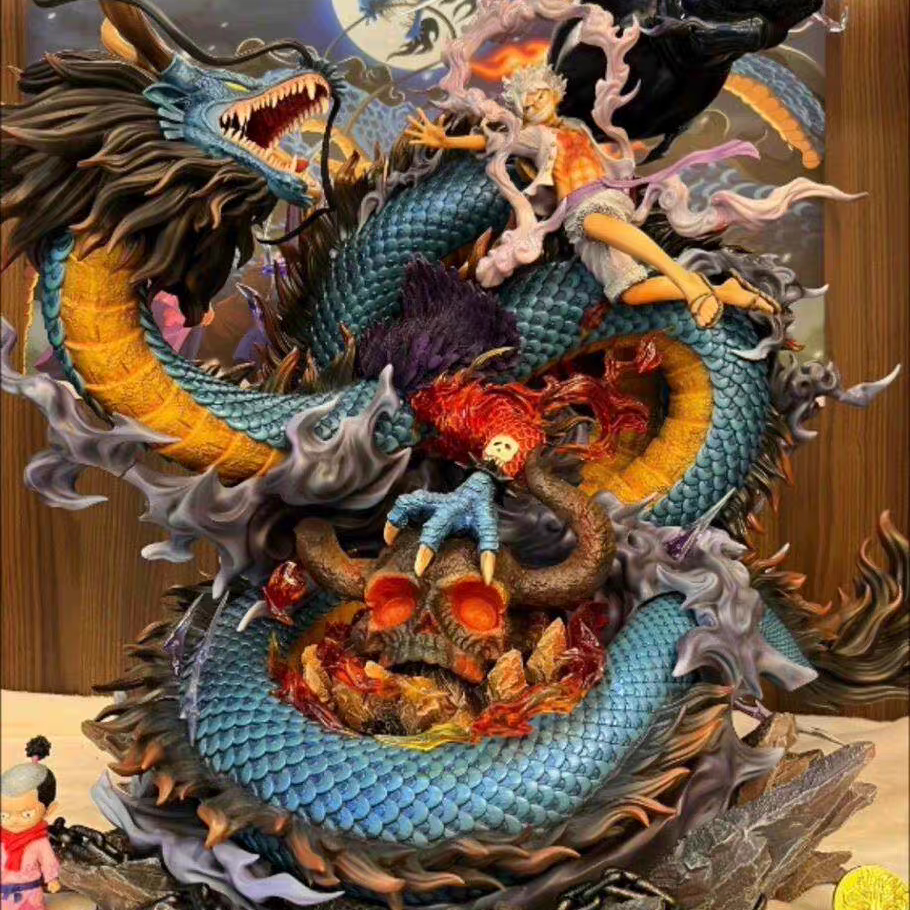 Clearance Sale! One Piece Luffy Large Figure [Only the Nine Models in the Picture Will Be Sent] Trendy Toy Decoration Birthday Gift