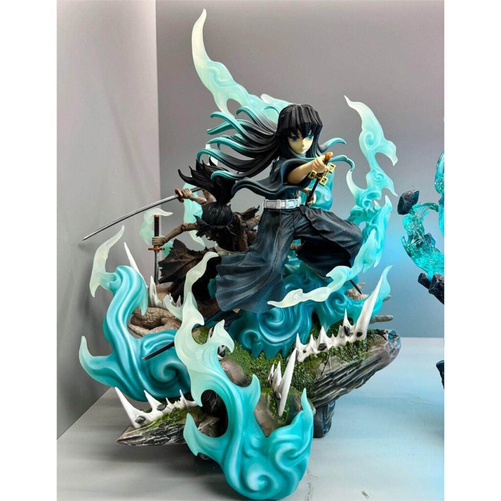 Studio Reverse Blade Nine Pillars Hashibira Inosuke Anime Figure Statue Model Ornament Toy Demon Slayer: Kimetsu No Yaiba