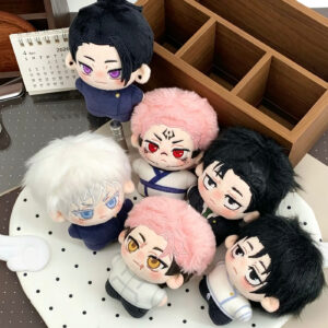 Original Jujutsu Kaisen Merchandise Gojo Satoru, Yuji Itadori, Sukuna, Rika Saibara, Toge Inumaki Cotton Doll 10cm Plush Toy Gift