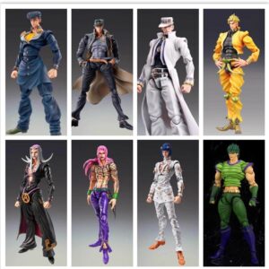 Jojo's Bizarre Adventure Super Action Figure Dio Dio Jotaro Kujo Collectible Toy Model Birthday Gift