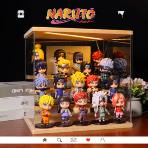 Naruto Figure Full Set Q Version Naruto Sasuke Hinata Itachi Doll Blind Box Birthday Gift Japanese Model