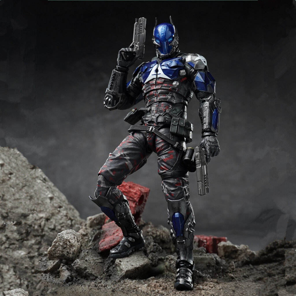 Good Product Made by Yuanye Culture, Batman Arkham Knight 1/12 Scale Finished Action Figure Model Toy