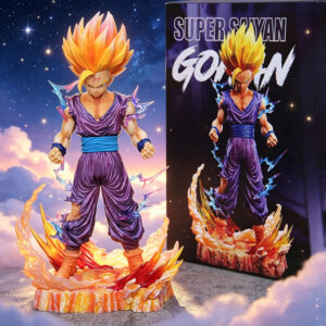 Dragon Ball Super 2 Son Gohan and Son Goku Figures Super Saiyan Battle-Damaged Standing Pose Battle Model Scene Display Piece