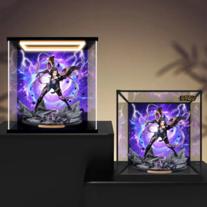 Suitable for League of Legends Lol Kai'Sa, Akasia Rainstorm, Painted Acrylic Storage Box for Figures