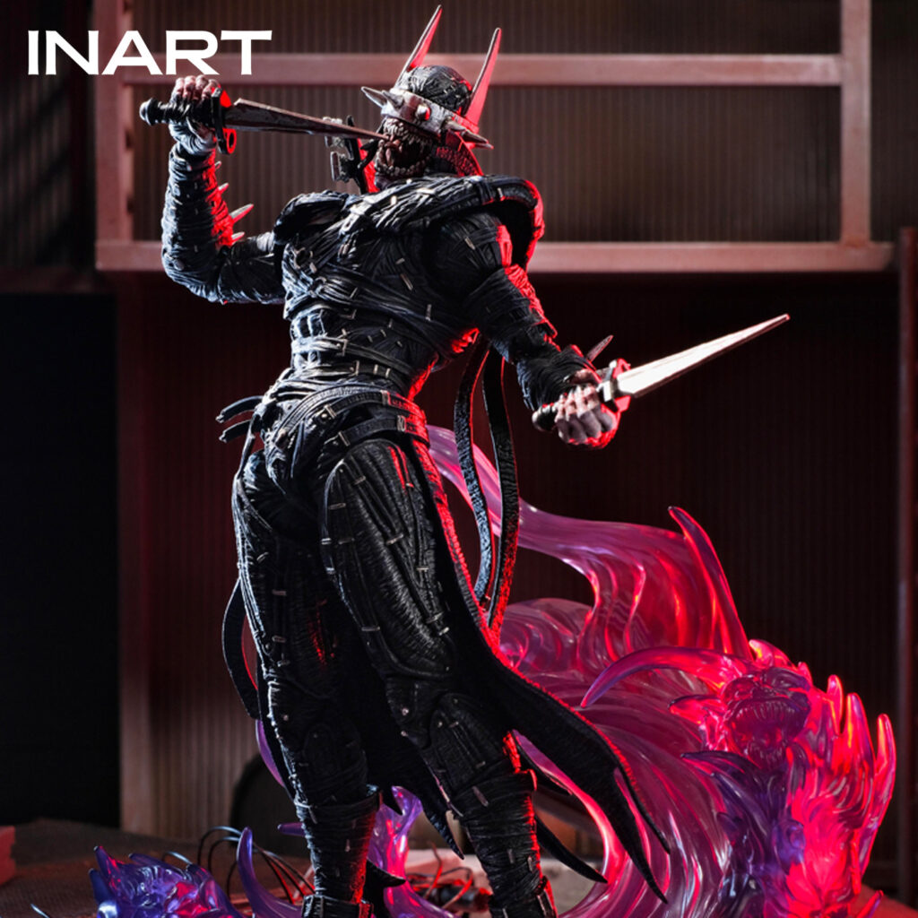 In-Stock Authentic Inart Laughing Bat Toy Model 1/12 Batman Action Figure Collectible Statue for Boys