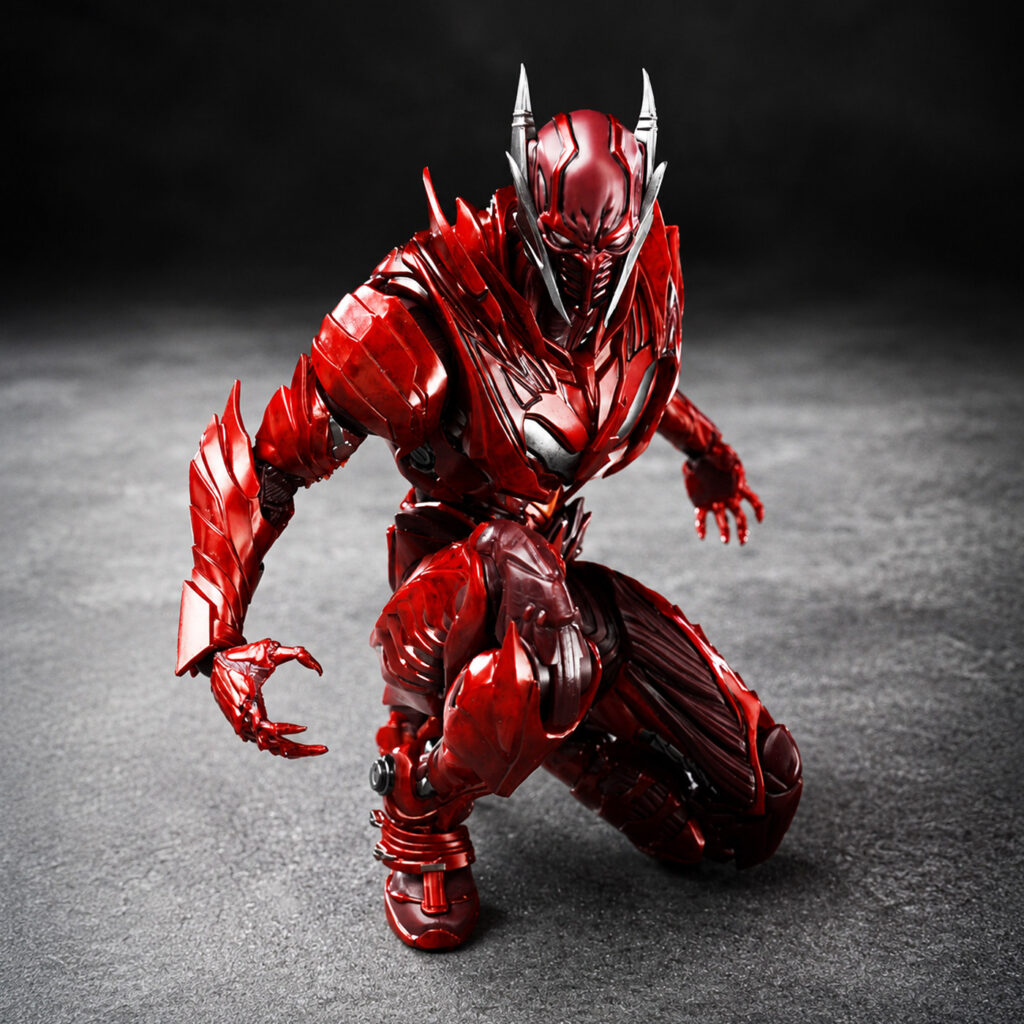 In-Stock Authentic Inart Red Death Demon Toy Model 1/12 Red Death Batman Action Figure Statue