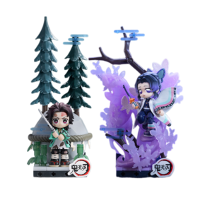 Popmart Demon Slayer: Kimetsu No Yaiba - the Will Chapter Building Block Battle Figure Blind Box Trendy Toy Decoration Gift