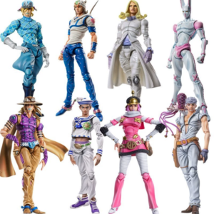 Super Action Figure Jojo's Bizarre Adventure Johnny Joestar Diego Jello Zeppeli D4C Collectible Toy