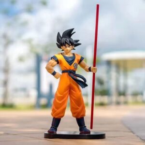 Dragon Ball 20Th Anniversary Theatrical Edition Dragon Ball Figure with Stick Son Goku Figure Domestic Made Figure Desktop Ornament