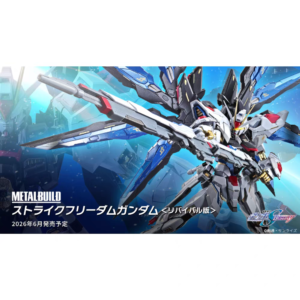 Japanese Version Bandai Metal Build Mb Gundam Seed Strike Freedom Gundam 2026 Rebirth Edition