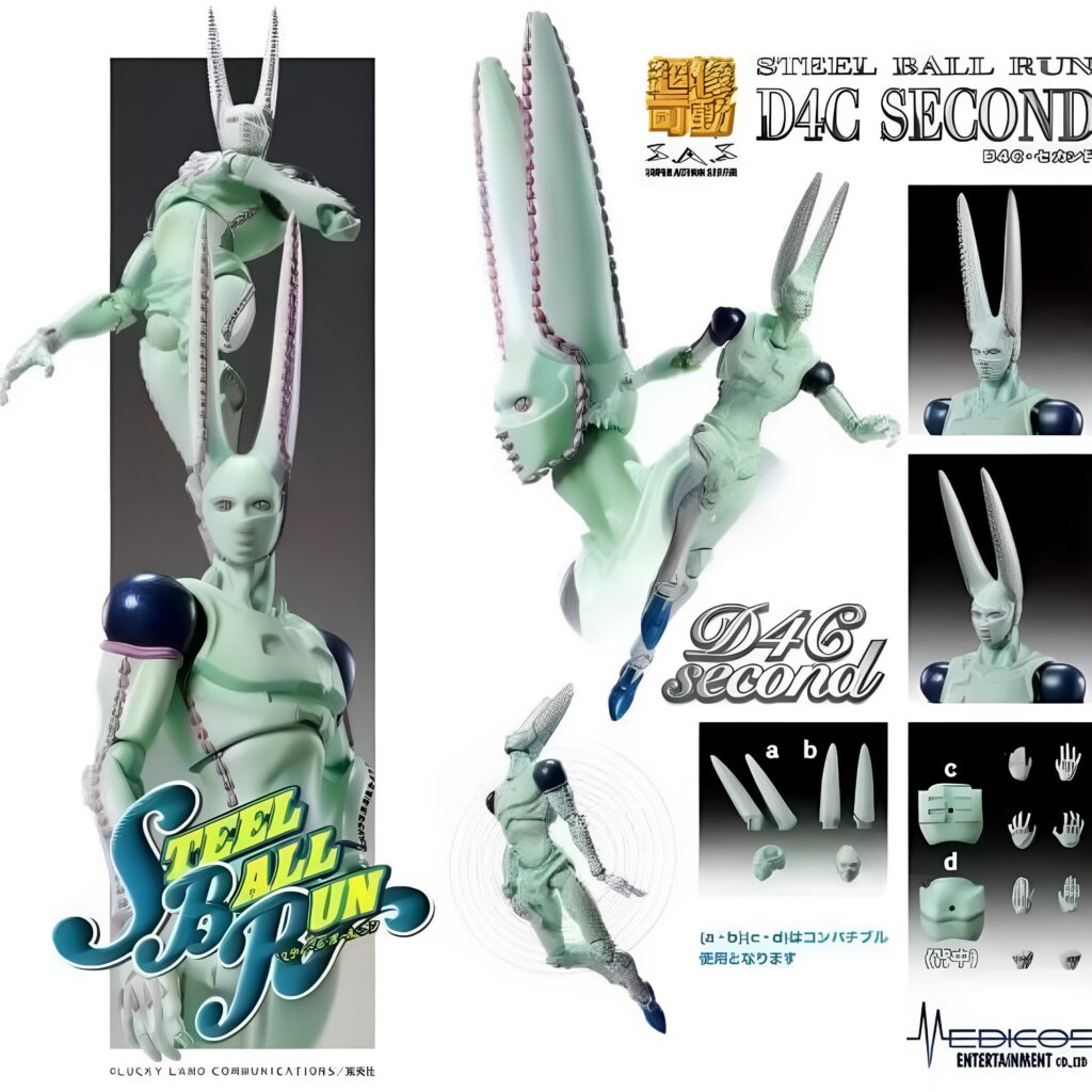 Super Action Figure Jojo's Bizarre Adventure "D4C Second" Fanny Valentin Dummy Figure Model Toy