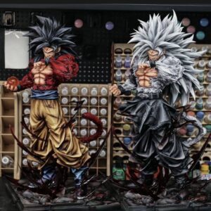 Goku Super Saiyan 4 and Super Saiyan 5 Dragon Ball Anime Merchandise Gk Figure Trendy Toy Decoration Desktop Model Gift