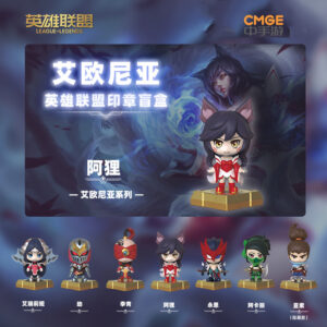 League of Legends Merchandise Ionia Seal Blind Box Yasuo Yone Ahri Blind Monk Lol Gift for Boys
