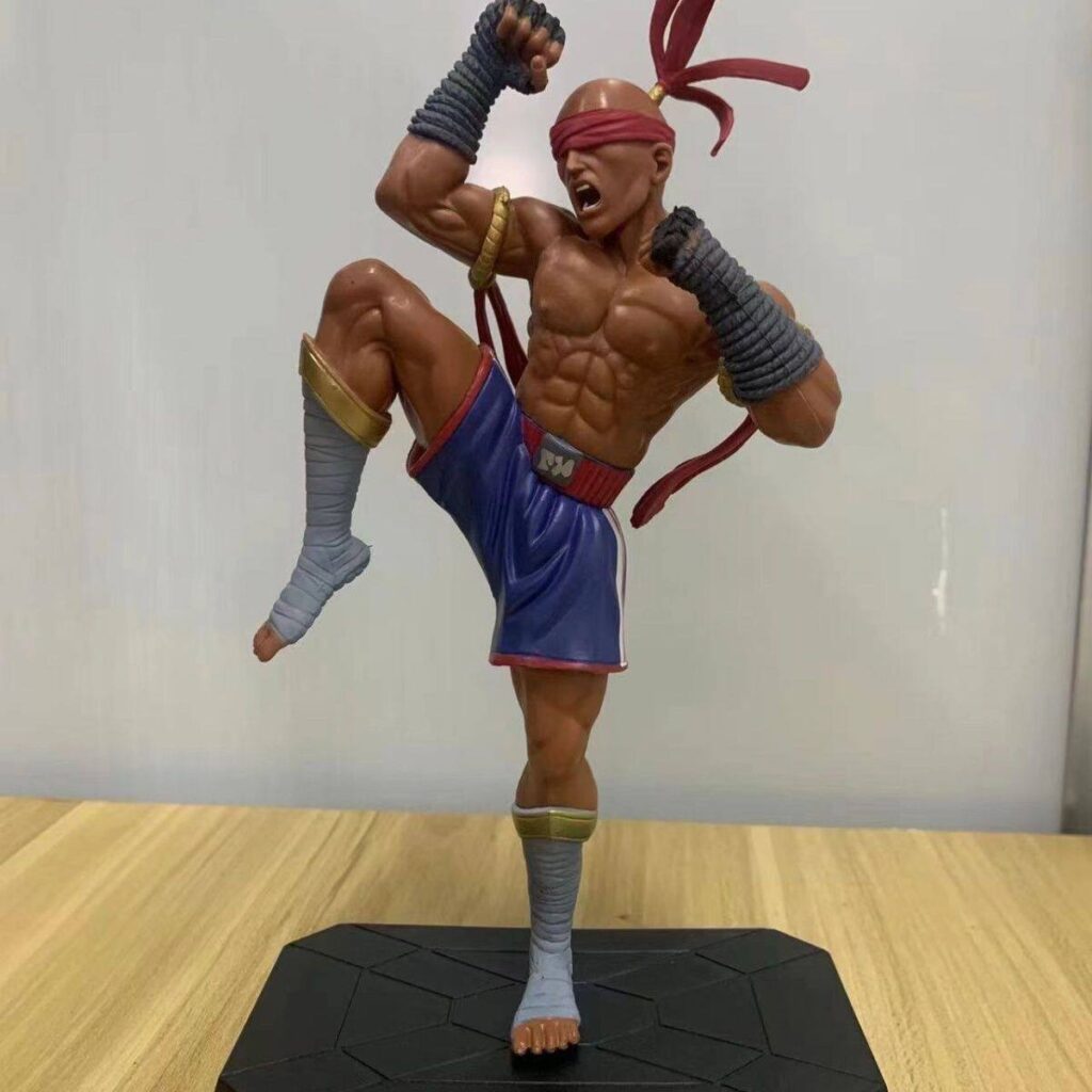 Lol League of Legends Figure Supreme Fist Blind Monk Li Qing Statue Model Toy Gift