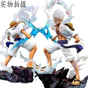 【New Product Launch】One Piece Gear Five Lx Nika Luffy Statue Figure Gk Ornament Anime Gift for Men
