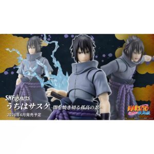 Bandai Shf Naruto Uchiha Sasuke: the Lone Ninja Who Banishes Darkness - in Stock