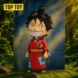 Authentic Toptoy One Piece Quirky Blind Box Wano Country Series Figurine Trendy Toy Merchandise One Piece Display Piece Gift for Men