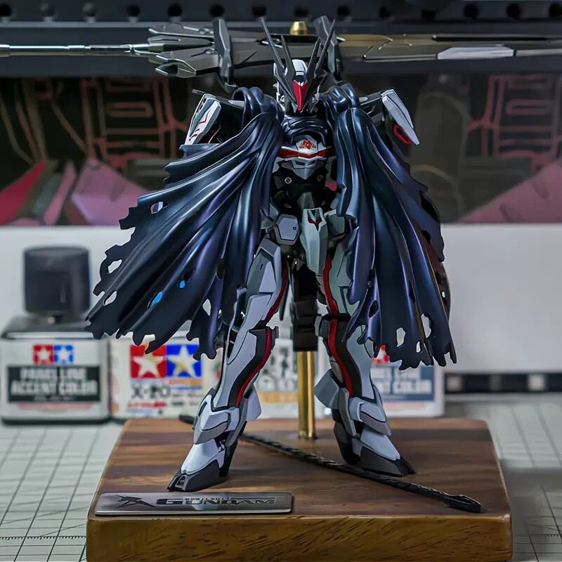 Hg Heretic Cloak King Gundam Model Bandai Figure Boy's Birthday Gift Aerial Freedom Rg Sea Cow Gundam