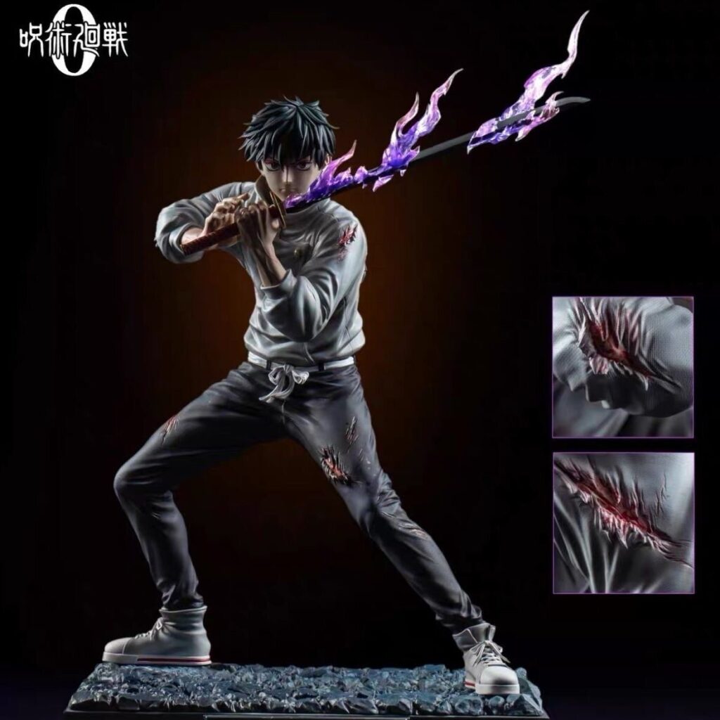 Jujutsu Kaisen Yuta Okkotsu Special Grade Spellcaster Pure Love God of War Anime Peripheral Figure Model