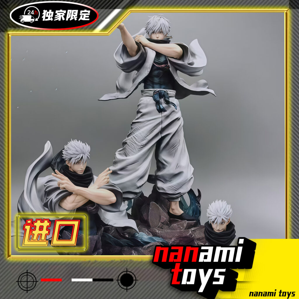 Saitama Gojo Jujutsu Kaisen Series Anime Gk Collectible Scene Model Trendy Toy Figure Table Decoration