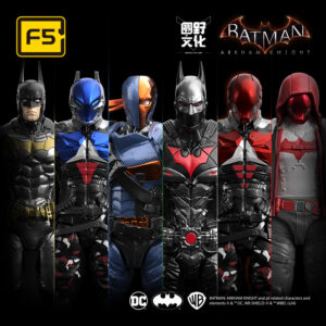 Arkham Knight Batman Dc Trendy Blind Box Round Wild Culture Collaboration Collectible Action Figure Assembly Model