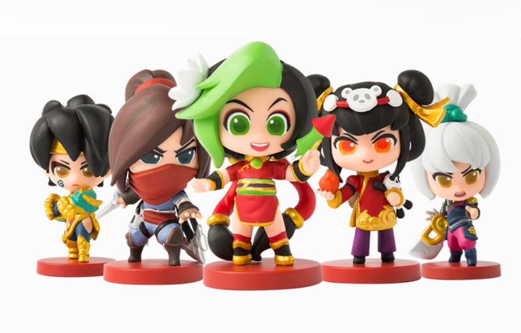 League of Legends Chinese New Year Figurines Annie Jinx in Stock Official Purchase Brand New Unopened