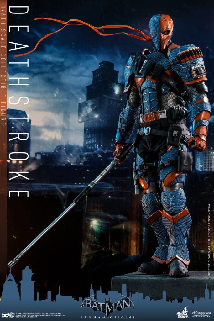 In Stock Hottoys Ht Vgm30 Batman Arkham Origins Deathstroke