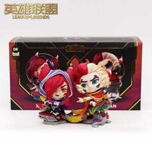 League of Legends Lol Luo and Xia Couple Figurines Game Peripherals