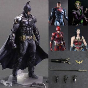 Pa Modified Batman Figure Joker Flash Superman Wonder Woman Toy Dc Justice League Model Doll