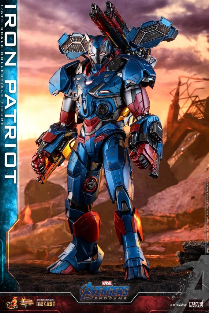 In Stock Hottoys Ht Mms547D34 Avengers 4 Iron Patriot 2.0