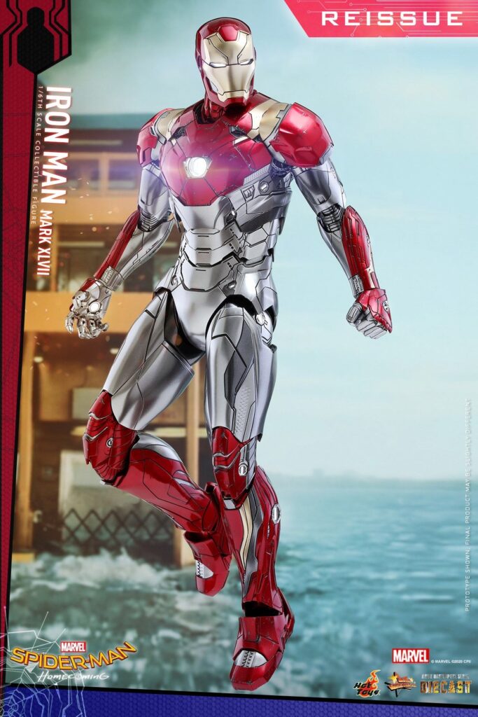 In Stock Hottoys Ht Mms427D19 Back to School Season Alloy Iron Man Mk47