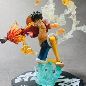 A Full Set of One Piece Figure Ornament Model Luffy Zoro Ace Red Hair Anime Birthday Gift Doll Doll