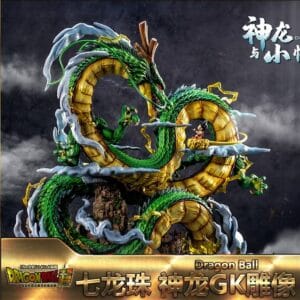 Dragon Ball Super Saiyan Shenron and Little Sun Wukong Vegeta Gk Figure Gift Statue Model Ornament
