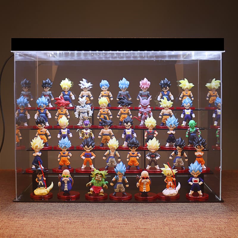 Complete Set of Dragon Ball Figures Blind Box, Goku, Gohan, Vegeta Doll Model Ornaments, Trendy Gifts