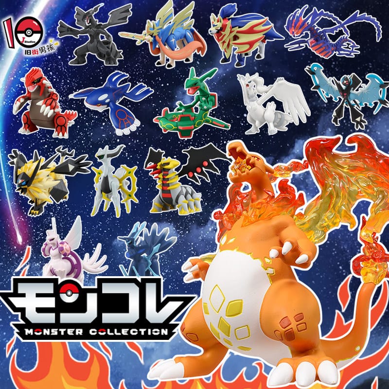 Authentic Tomy Pokémon Mega Evolved Fire-Breathing Dragon Armor Gengar Scarlet & Violet Mega Pokémon Figure