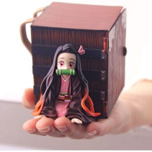 Nezuko Inosuke Demon Slayer: Kimetsu No Yaiba Mitsuri Birthday Gift Figure for Boys and Girls Valentine's Day Desktop Ornament