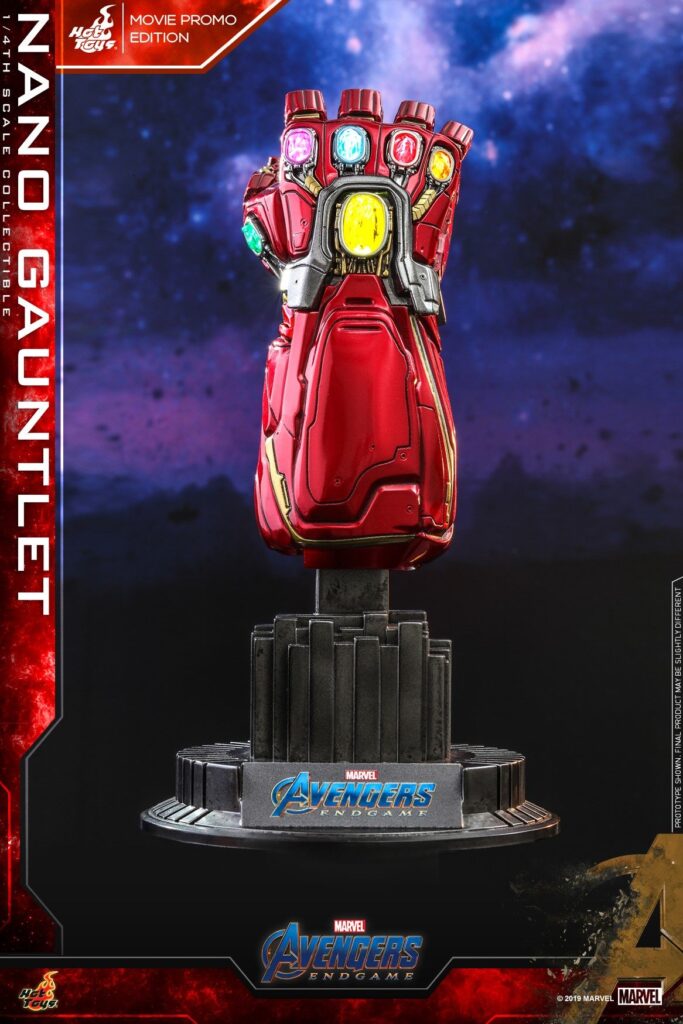In Stock Hottoys Ht Acs008 1/4 Iron Man Nano Gauntlet Special Edition