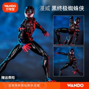 Spider-Man Figure Toy Hero Expedition Movable Stand Marvel Children's Birthday Gift Doll Doll Model