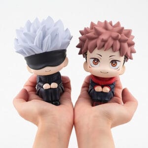 In-Stock Jujutsu Kaisen Figure Merchandise Gashapon Gojo Satoru Figurine Display Q Version Yuji Itadori Anime Two-Dimensional