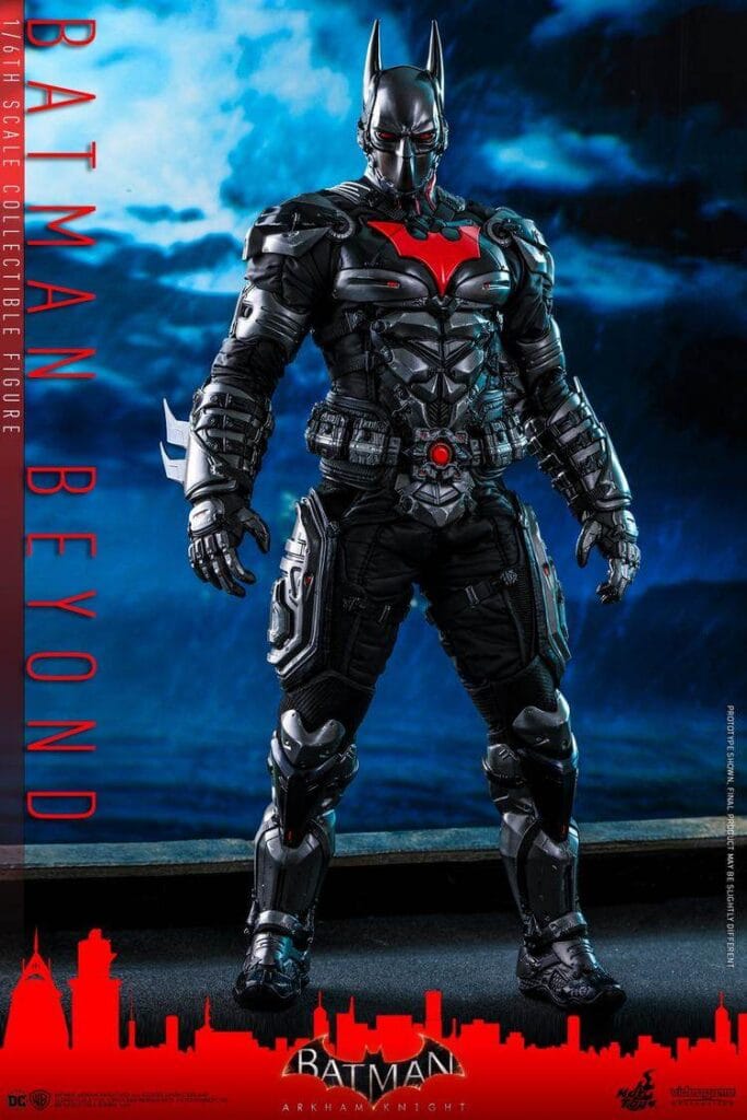 In Stock Hottoys Ht Vgm39 Batman Arkham Knight Batman Future Edition