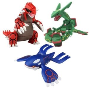 Elf Baby Pokémon Hand-Made Figure Ultra Evolved Legendary Beast Three Families Water Rocket Gengar Lucario Model Figure