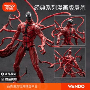 Venom Toy Action Figure with Movable Joints, Red Spider-Man, Collectible Toy Gift Figurine