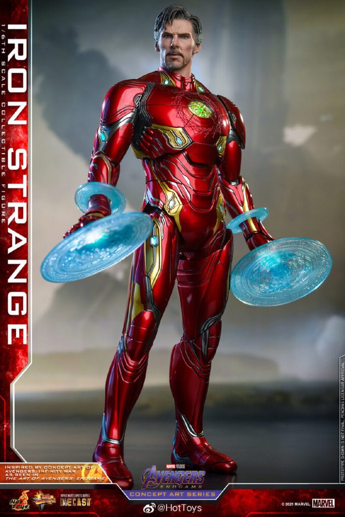 In Stock Hottoys Ht Mms606D41 Avengers Alloy Iron Doctor Strange
