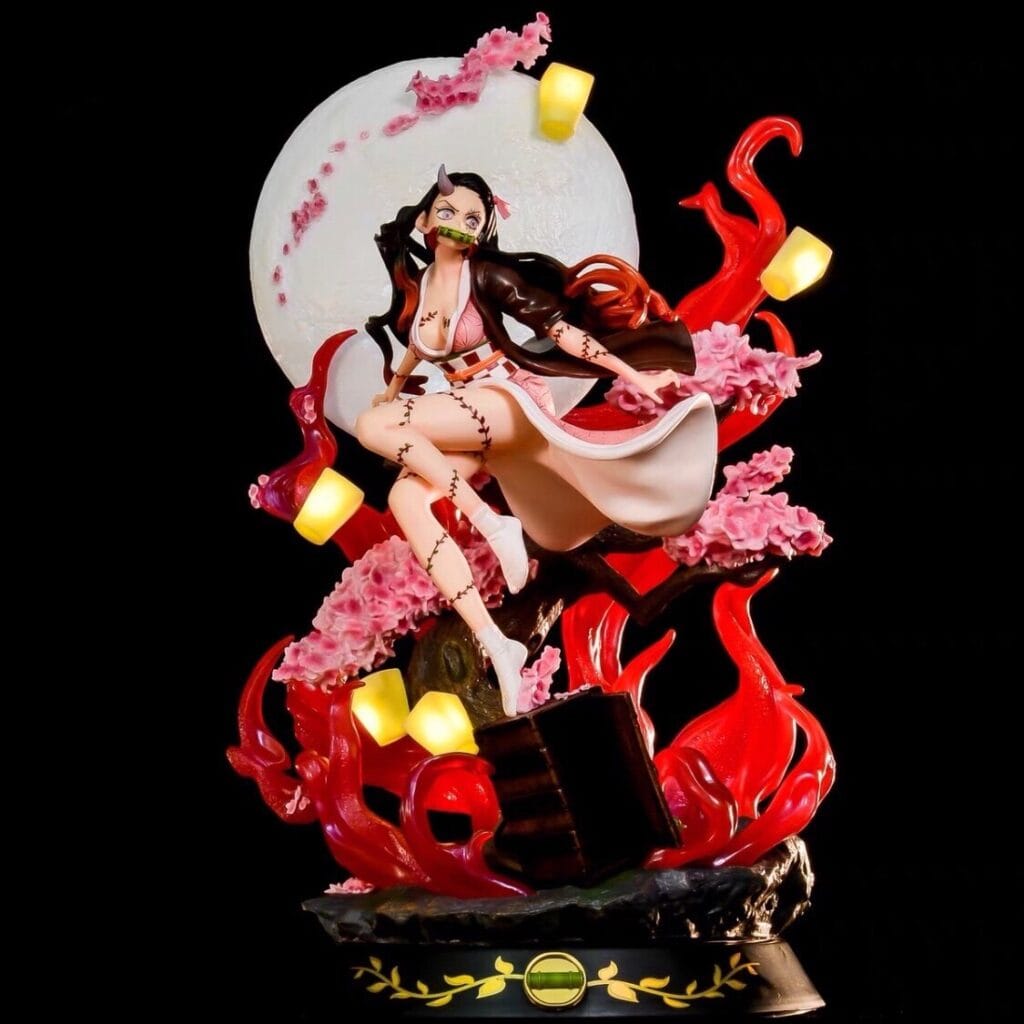 Demon Slayer Figure Kamado Nezuko Gk Kuroi No Yaiba Inosuke Hashibira Anime Peripheral Model Ornament Gift